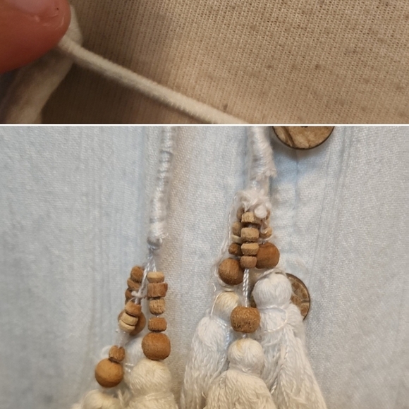 Free People boho cold shoulder top - Picture 4 of 4